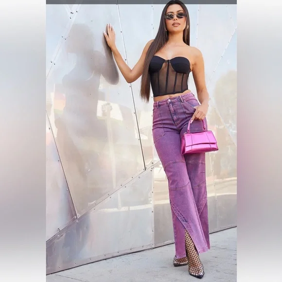 Women’s Magenta Wide Leg Jean 🔥🔥 Size 6 NWT - Picture 2 of 8